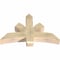 Ekena Millwork Davenport Rough Sawn Timber Gable Bracket, Douglas Fir, 48"W x 32"H x 6"D x 6"F, 16/12 Pitch GBW048X32X0606DAV00RDF - alternate 3